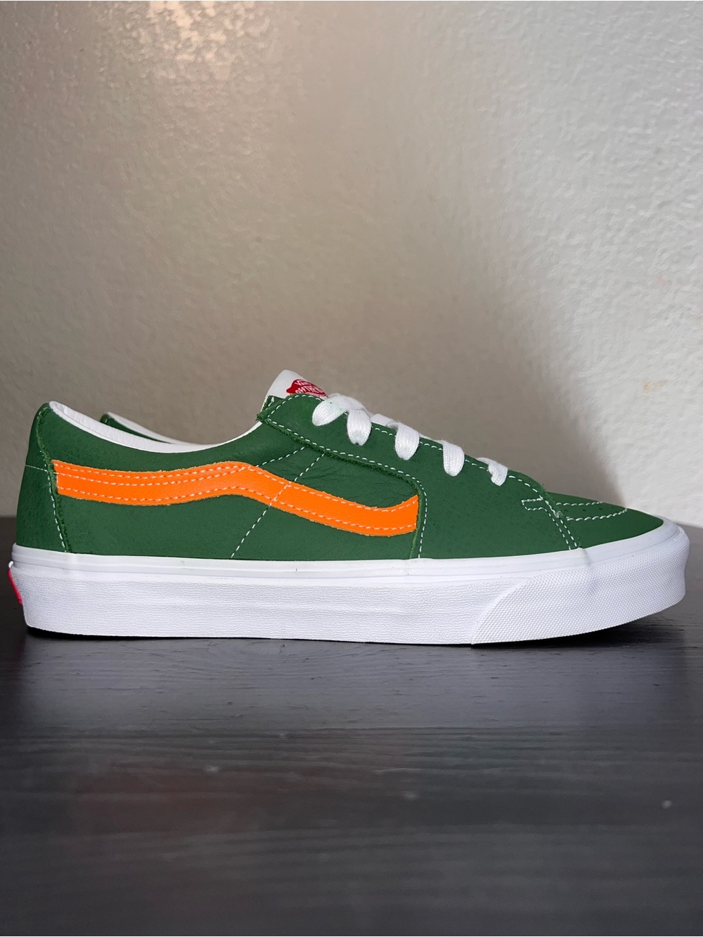 Vans Sk8-Low “Miami Hurricanes" Size 10